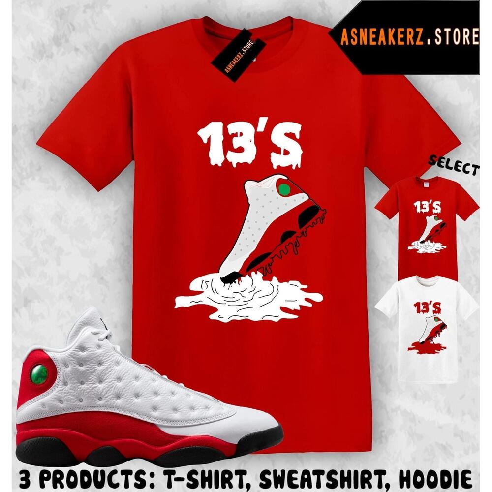Tee Shirt Matching Aj 13 Chicago 2026 To Match Dripping 13S T-Shirt